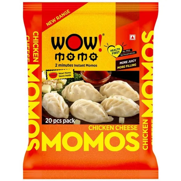 Wow Momo Chicken Cheese Momos 20pcs