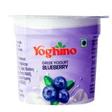 Yoghino Greek Yogurt - Blueberry, Rich & Creamy, High In Protein, 90 g