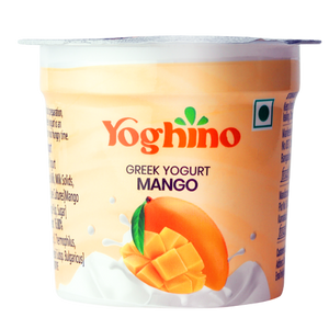 Yoghino Greek Yogurt - Mango, Rich & Creamy, High In Protein, 90 g
