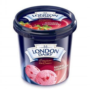 Natural Strawberry 125ml London Dairy