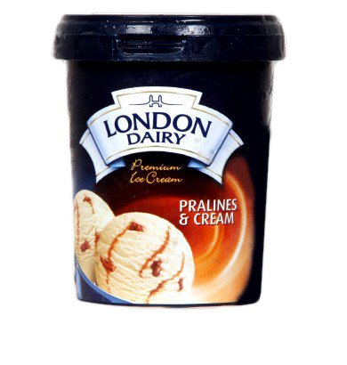 Pralines & Cream  500ml London Dairy