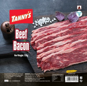 Buff Beef Bacon 150g Tanny's