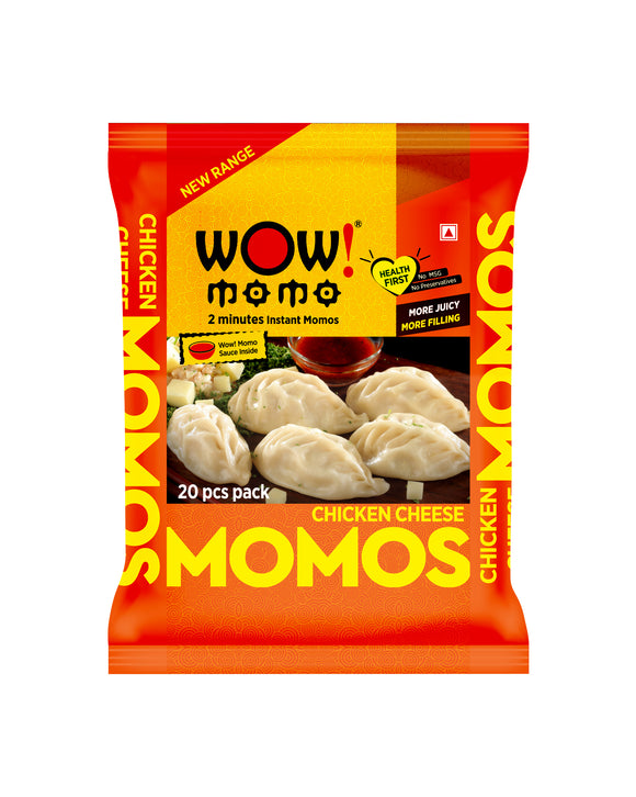Chicken Cheese Momos 20p Wow!