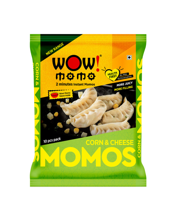 Corn & Cheese Momos 10p Wow!