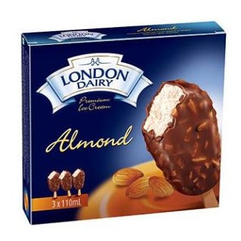 Almond Bar 110 ml London Dairy Ice cream
