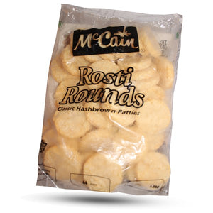 Rosti Round Hash Brown 1.5kg McCain  - Party Bag