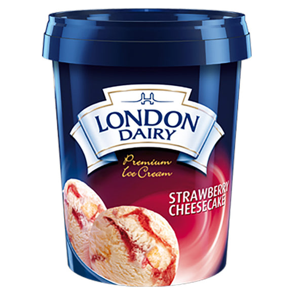 Strawberry Cheesecake 500ml London Dairy